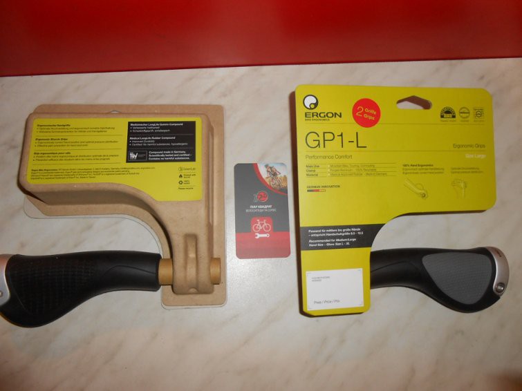 Гріпси Ergon GP1-L стандарт, комфорт - 1700 грн