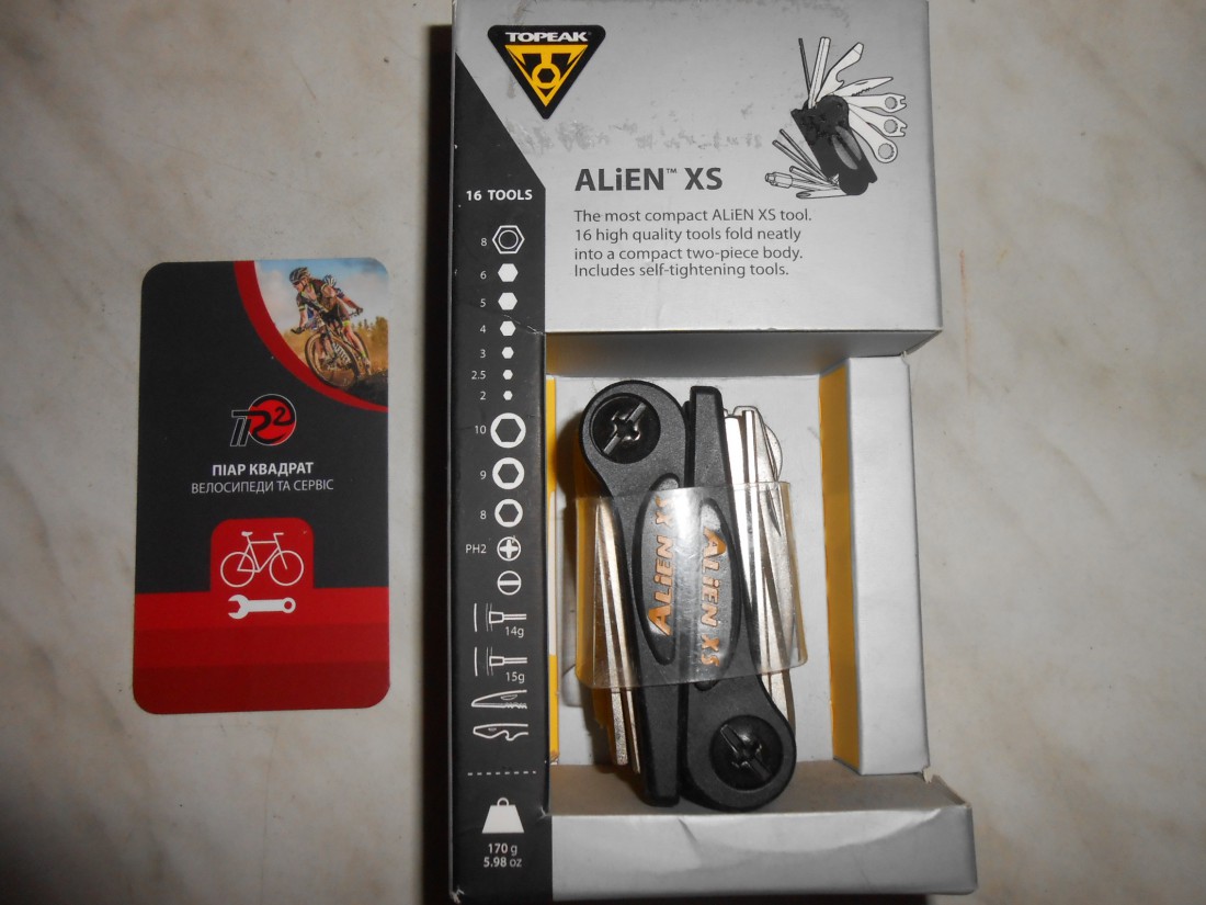 Мультитул Topeak Alien XS - 850 грн