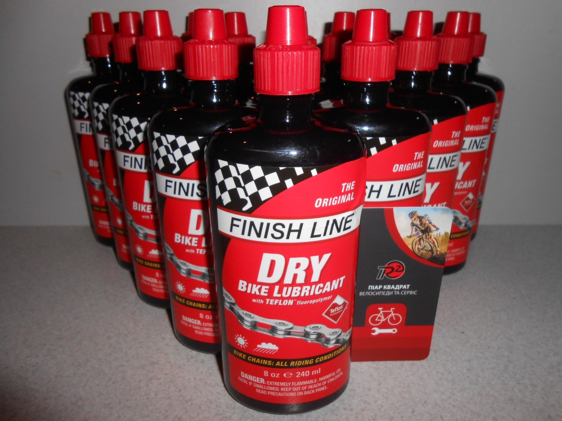 Змазка Finish Line Teflon DRY 240 мл для ланцюга, нова - 850 грн
