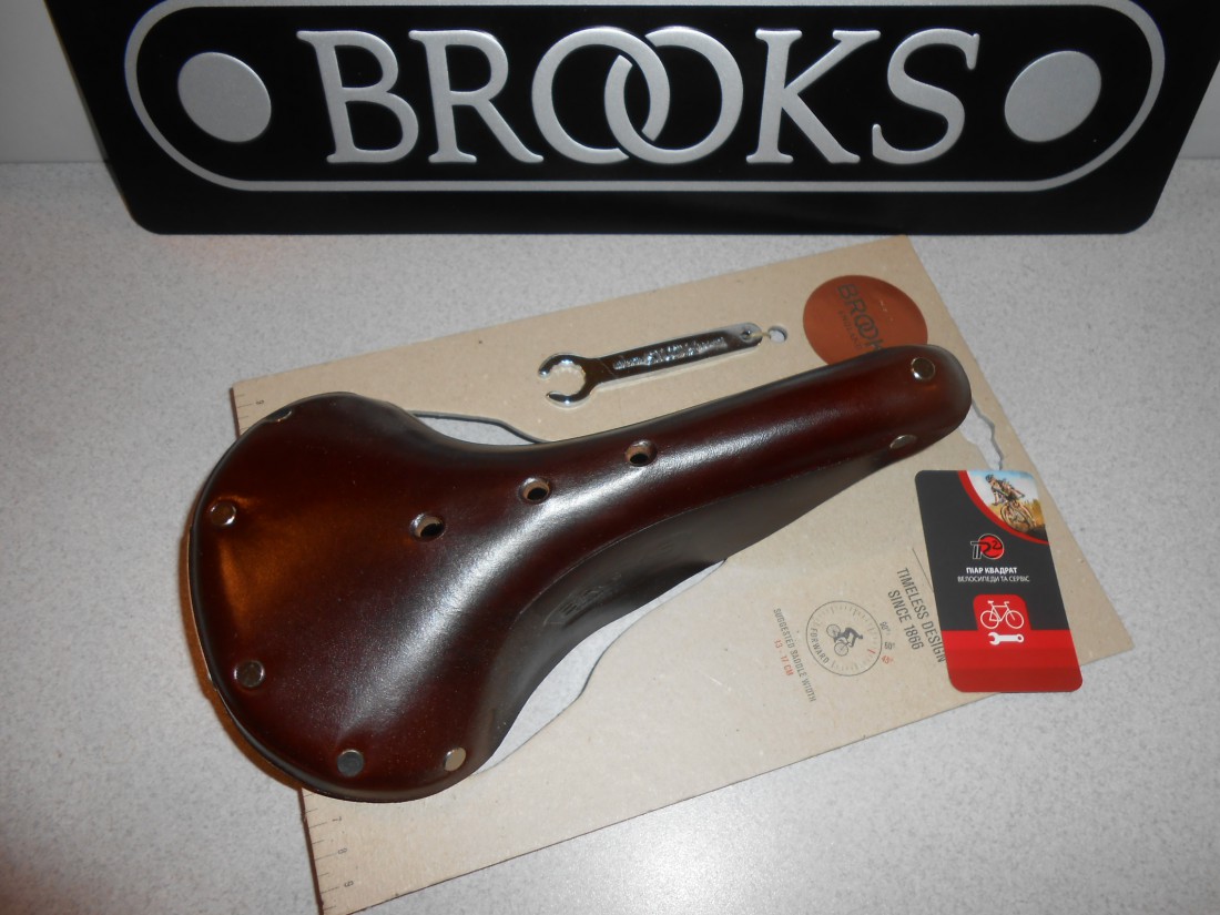 Сідло Brooks B17 Narrow Brown коричневе - 6900 грн
