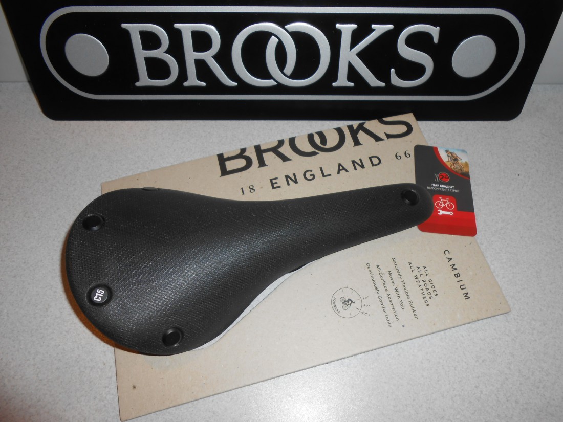 Сідло Brooks Cambium C15 All Weather  black - 5980 грн