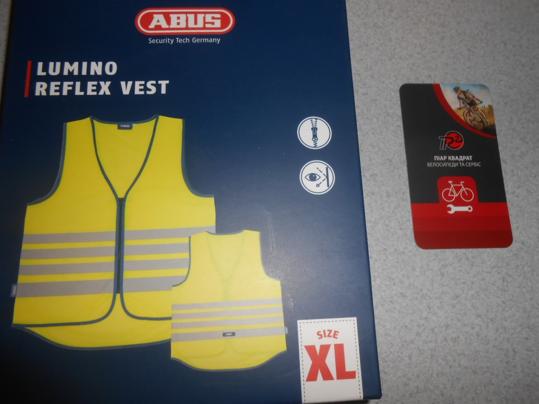 Жилет ABUS Lumino Reflex Vest - 438 грн