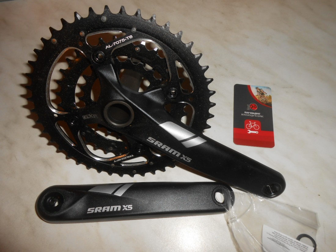 Система тріпл Sram X5 GXP 44-32-22, 175 мм 9 шв - 4800 грн