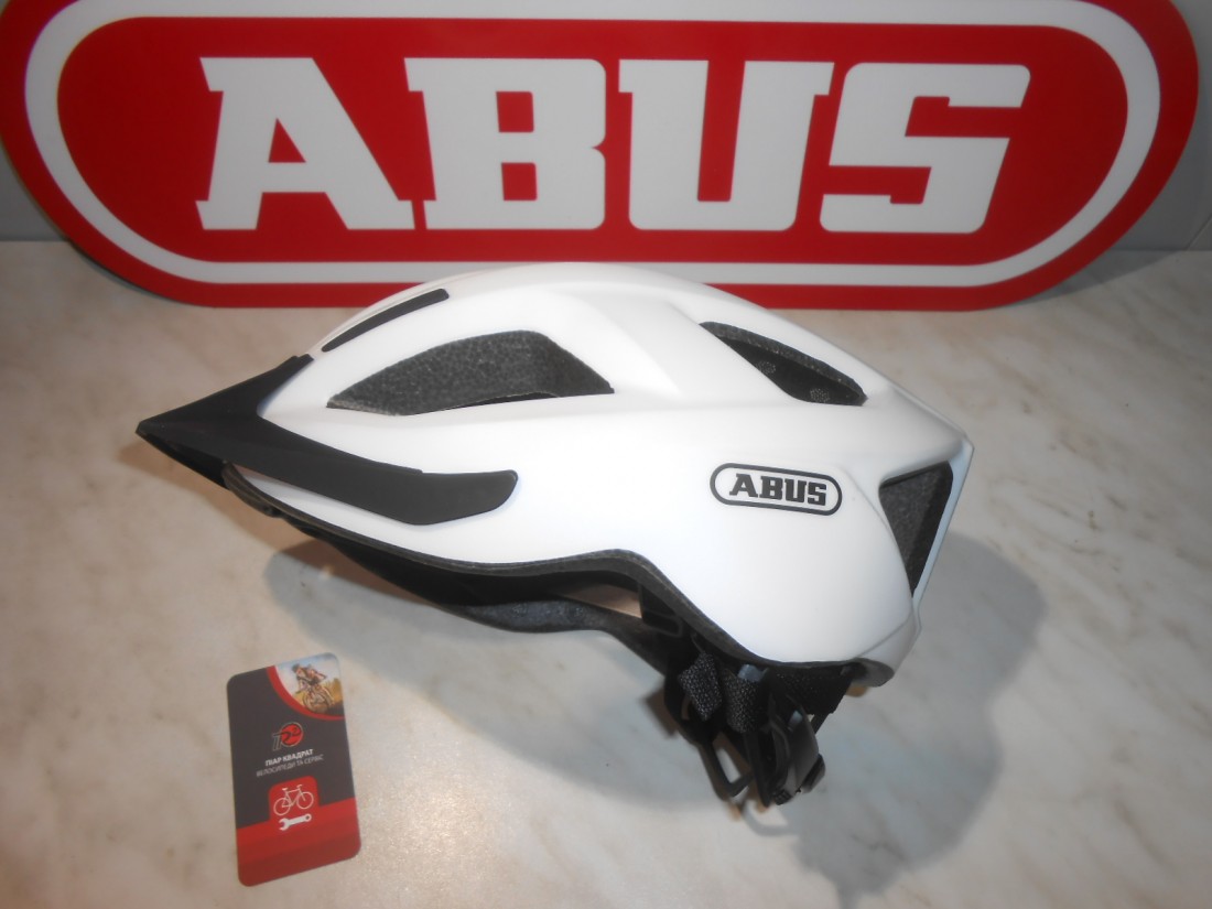 Шолом ABUS ADURO 2.1 POLAR WHITE M - 2790 грн