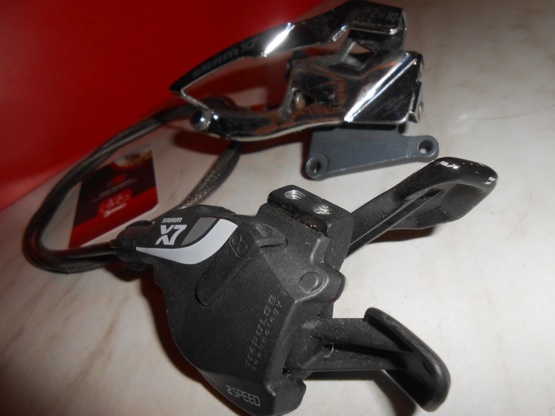 Манетка ліва з пер перемикачем Sram Х7, користовані- 500 грн