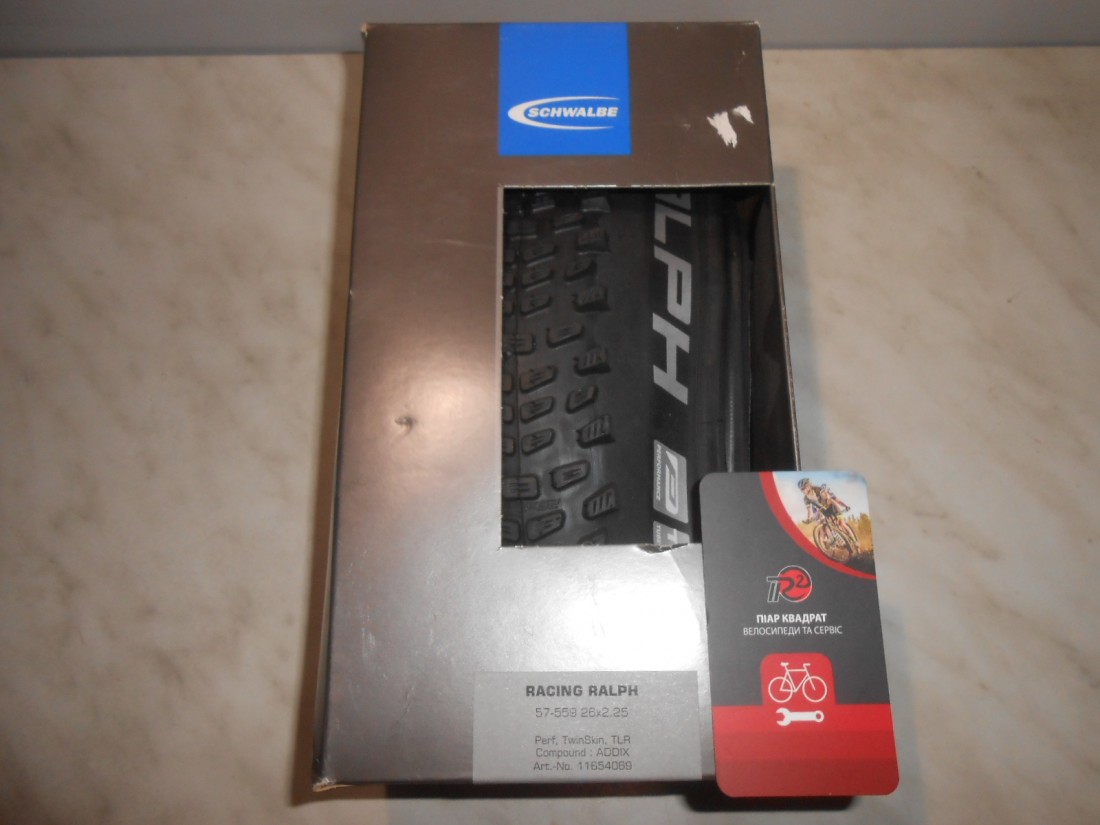Покришка Schwalbe Racing Ralph Folding 26x2.25 TLR - 1700 грн