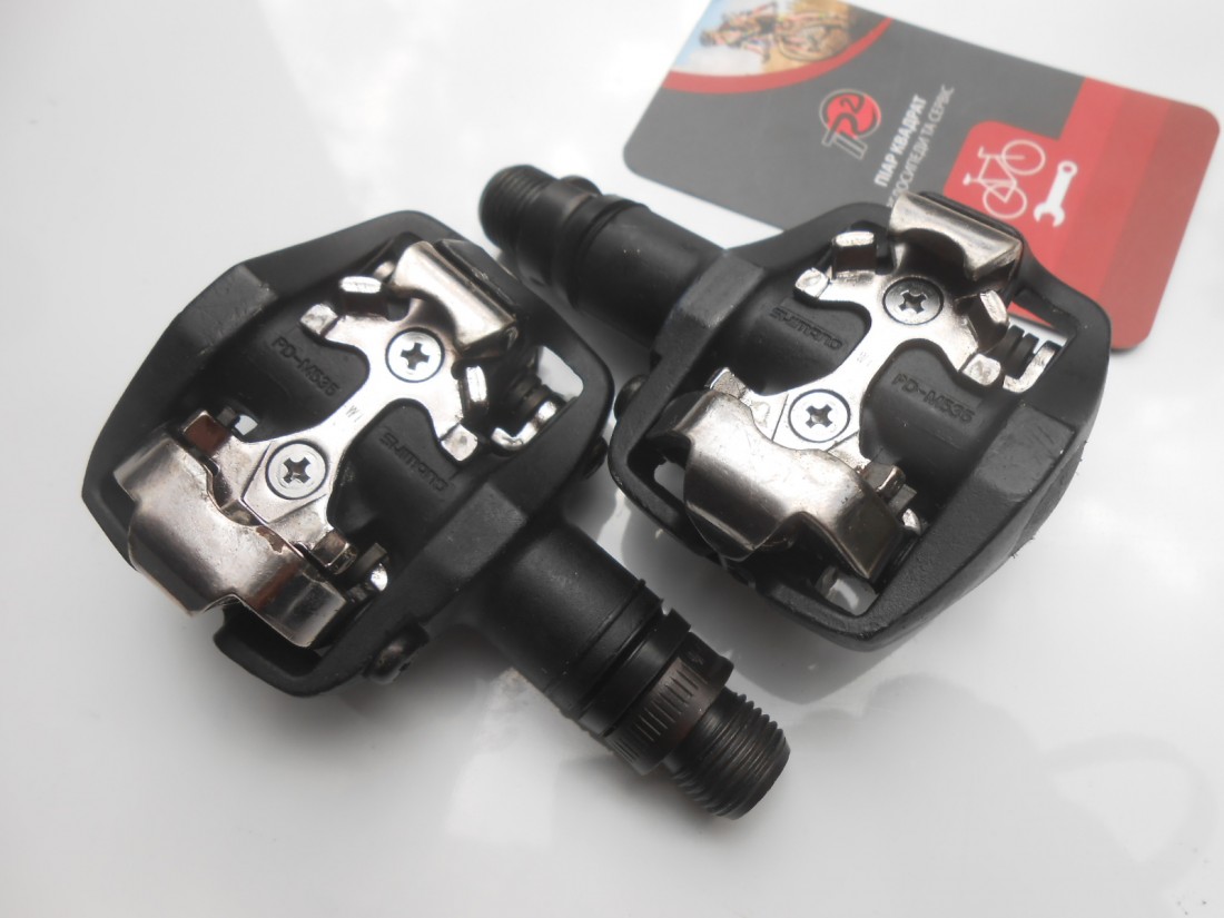 Педалі контактні Shimano PD-M535, SPD Японія - 1400 грн