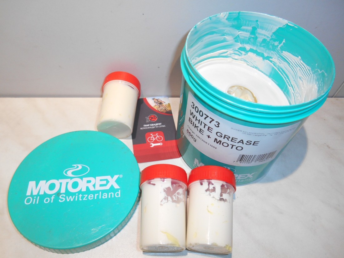 Свіжа змазка Motorex White Grease 628 біла 20 грамів- 100 грн