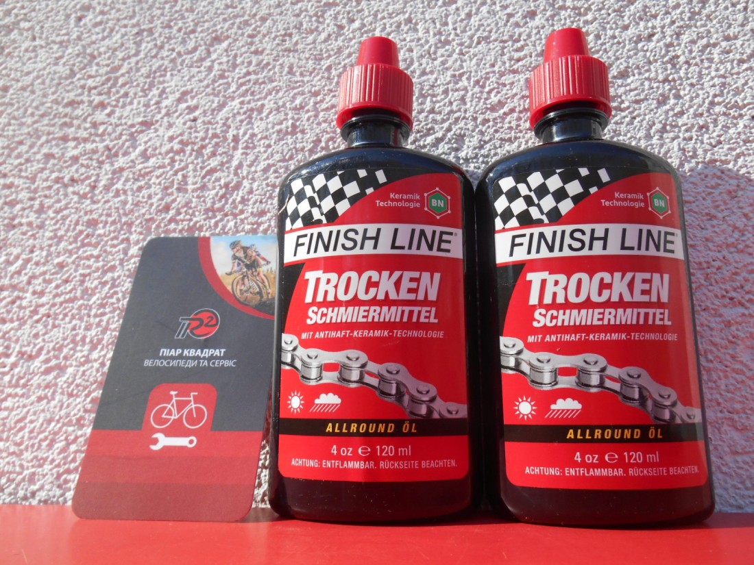 Змазка Finish Line Teflon DRY Trocken Secco 120 мл - 500 грн
