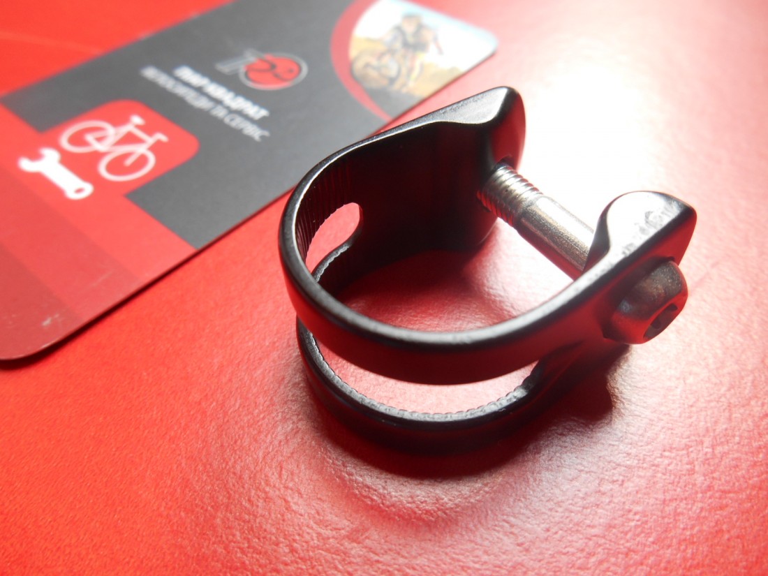 Хомут U Clamp для ручок гальм Avid, Sram з болтом - 290 грн