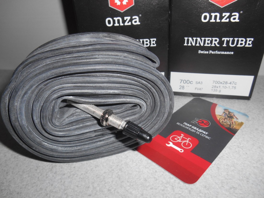 Камера Onza	SA3 28x1.10-1.75" Преста 47 мм - 250 грн