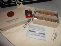 Шкіряні гріпси Brooks Plump Grips brown - 3220 грн