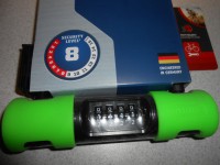 Велозамок ABUS Ultra 410 Combo green зелений - 2638 грн
