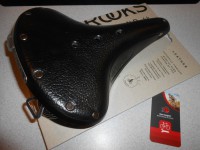 Сідло Brooks B67 Black - чорне з пружинами - 7360 грн