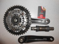 Система Shimano FC-M442 44х32х22 + каретка - 1600 грн