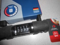 Велозамок ABUS 410 ULTRA Combo 230 мм чорний - 2638 грн