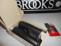 Комфортні шкіряні Brooks Ergon GP1 чорні 130 -130 мм - 4300 грн