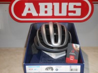 Шолом ABUS AirBreaker M (52-58 см) Gleam Silver - 11400 грн