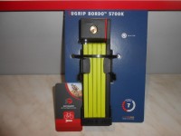 Велозамок ABUS Bordo 5700 UGrip SH Lime - 3650 грн