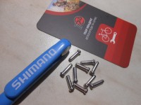 Кінцевик троса швидкостей Shimano 1,2 мм, оригінал - 5 грн