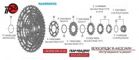 Комплект 5 зірок для 12 шв Micro Spline 10,12,14,16,18 - 1860 грн