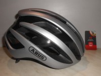 Шолом ABUS AirBreaker M (52-58 см) Gleam Silver - 11400 грн