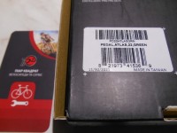 Педалі Race Face Atlas 22, колір зелений - 6500 грн