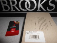 Шкіряні гріпси Brooks Plump Grips brown - 3220 грн