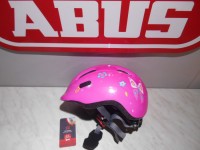 Дитячий шолом ABUS SMILEY 2.0 - pink butterfly М (50 - 55 cм) - 1250 грн