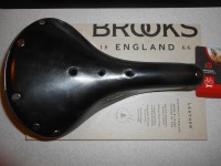 Сідло Brooks Flyer Black чорне - 7360 грн