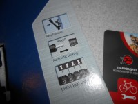 Велозамок ABUS BORDO 5700 UGRIP COMBO BLACK SH, чорний - 3598 грн