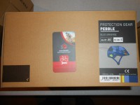 Шолом CUBE Pebble XS дитячий, синій, зелений - 850 грн
