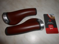 Комфортні шкіряні Brooks Ergon GP1 коричневі 130-130 мм - 4300 грн