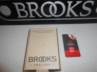 Комфортні шкіряні Brooks Ergon GP1 чорні 130 -130 мм - 4300 грн