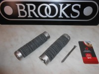 Шкіряні гріпси Brooks Plump Grips Black - 3080 грн