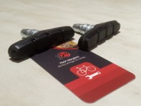 Гальмівні колодки ободові V-brake різьбові