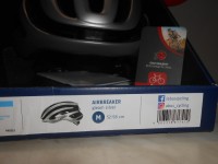 Шолом ABUS AirBreaker M (52-58 см) Gleam Silver - 11400 грн
