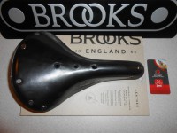 Сідло Brooks Flyer Black чорне - 7360 грн