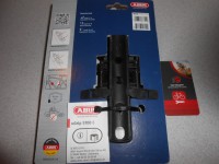 Велозамок ABUS BORDO 5700 UGRIP COMBO BLACK SH, чорний - 3598 грн