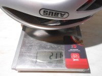 Шолом ABUS AirBreaker M (52-58 см) Gleam Silver - 11400 грн