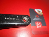 Правий шатун системи Truvativ Isoflow 160 мм квадрат - 400 грн