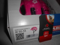 Дитячий шолом ABUS SMILEY 2.0 - pink butterfly М (50 - 55 cм) - 1250 грн
