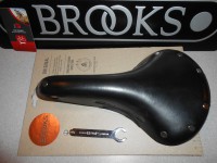 Сідло Brooks Team Pro Black чорне - 6600 грн
