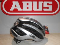 Шолом ABUS AirBreaker M (52-58 см) Gleam Silver - 10900 грн