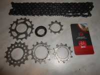 Касета + ланцюг Shimano Deore CS-M6100 для 12 шв - 2000 грн