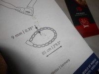 Велозамок ABUS Steel-O-Chain 9809, 85 см - 4835 грн