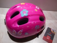 Дитячий шолом ABUS SMILEY 2.0 - pink butterfly М (50 - 55 cм) - 1250 грн