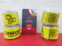 Флікер Onride дракони, рефлектор жовтого кольору - 70 грн