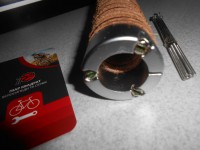 Шкіряні гріпси Brooks Plump Grips brown - 3220 грн