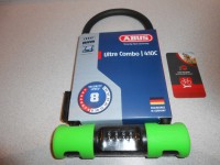 Велозамок ABUS Ultra 410 Combo green зелений - 2638 грн